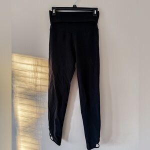 Free people fold over leggings